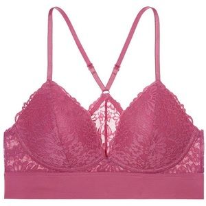 Victoria's Secret PINK Lace Black Bralette